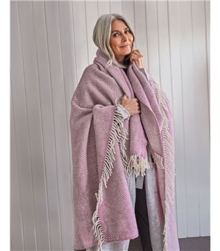Pure Wool Beehive Throw