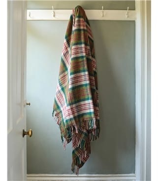 Traditional Pure Wool Throw