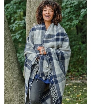 Traditional Pure Wool Throw