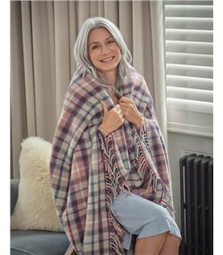 Traditionelle Decke aus reiner Wolle