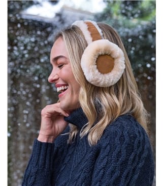 Womens Sheepskin Earmuffs