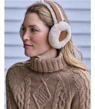 Womens Sheepskin Earmuffs
