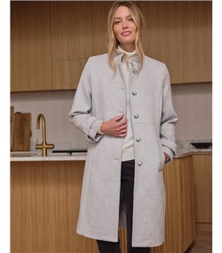 Herringbone | Wool Blend Herringbone Blazer | WoolOvers US