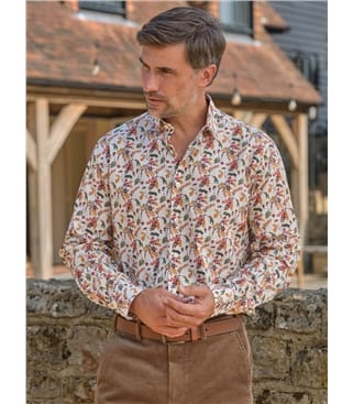 Printed Long Sleeve Shirt