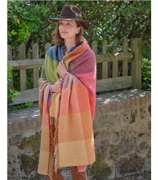 Sunset Pure Wool Throw