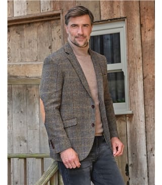 SumBurgh Veste en Harris tweed