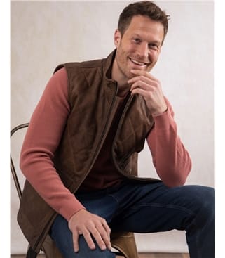 Grike Leather Gilet 