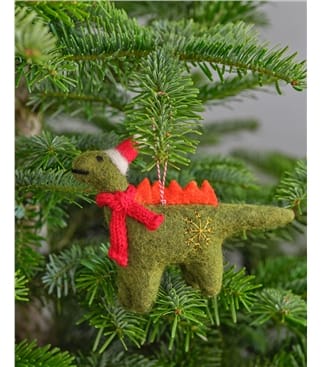 Digby The Dinosaur Christmas Decoration