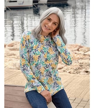 Floral Print Jumper