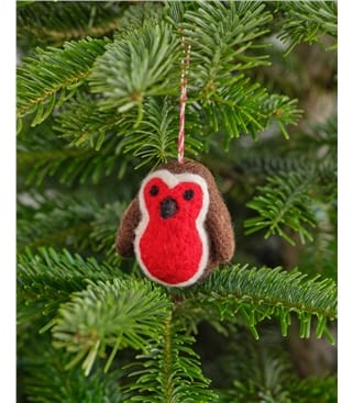 Ralph das Rotkehlchen Weihnachtsdekoration
