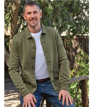 Jersey Cotton Jacket