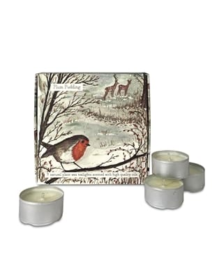 Scented Tealights In Illustrated Box