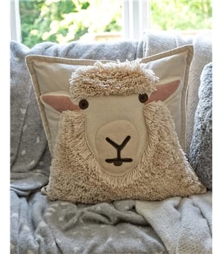 Square Tufted Animal Cushion