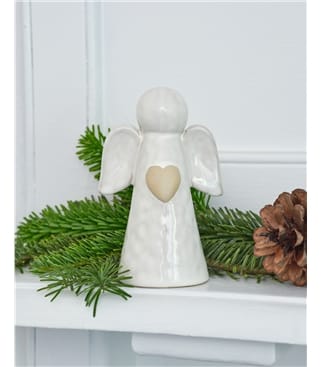 Small Ceramic Angel Ornament