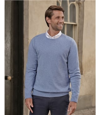 Mens Cashmere Crew Sweater