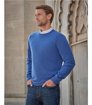 Mens Cashmere Crew Sweater