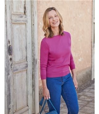 Cashmere & Cotton Blend Knitwear | Womens Collection | WoolOvers US