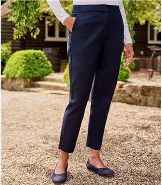 Classic Stretch Straight Leg Pant 10 Navy Classic Stretch Straight Leg Pant 10 Navy