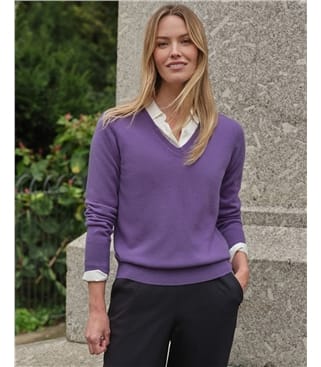 Cashmere V Neck Sweater