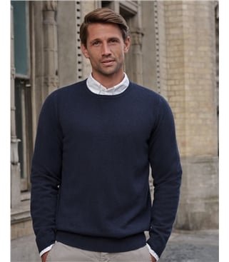 Mens Cashmere Crew Sweater