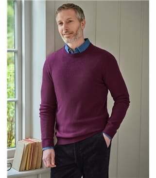 Pure Cashmere Crew Neck Jumper