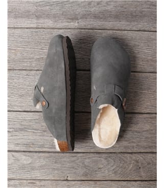 Sheepskin Footbed Slippers