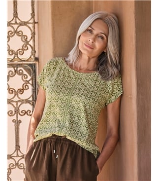 Lace Insert Tshirt