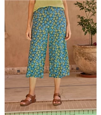 Jupe-culotte imprimée - Femme