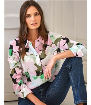 Pure Washed Silk Shirt