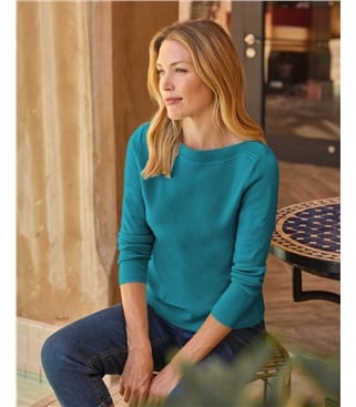 Boat Neck Jumper