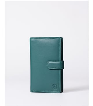 Medium Leather Tab Purse