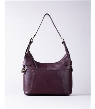 Newby Leather Hobo Shoulder Bag