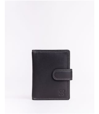 Small Leather Tab Purse