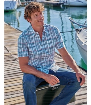 Short Sleeve Cotton Shirt