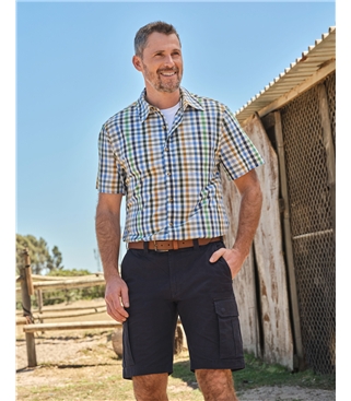 Short Sleeve Cotton Shirt