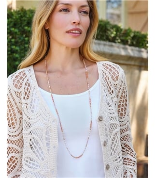 Beaded Long Necklace