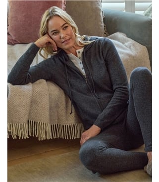 Cashmere And Merino Luxe Lounge Hoodie