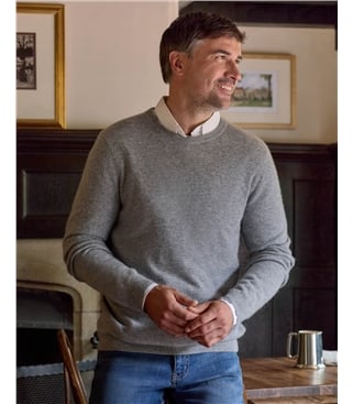 Pure Cashmere Crew Neck Jumper