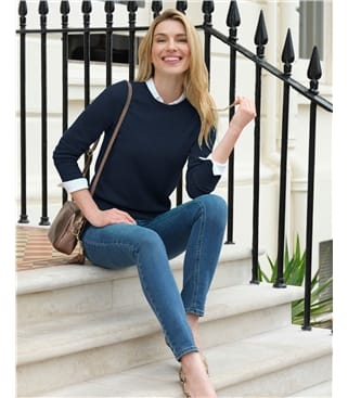 Cashmere Crew Neck Sweater