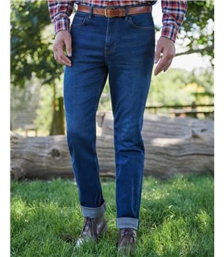 Moulton Tailored Fit Denim Jeans