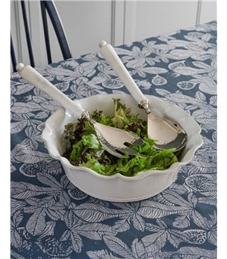 Beaded Mango Salad Server Set