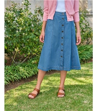 Chambray Skirt
