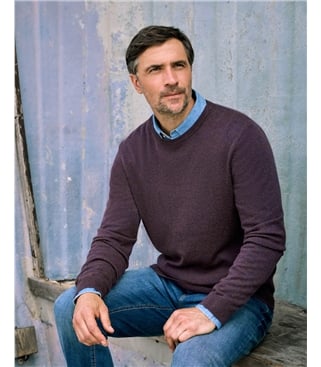 Cashmere Merino Crew Neck Jumper