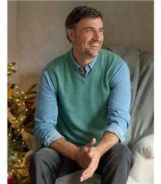 Cashmere and Merino Vest