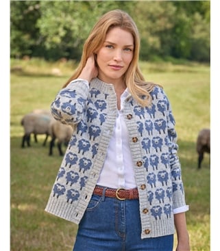 Sheep Cardigan