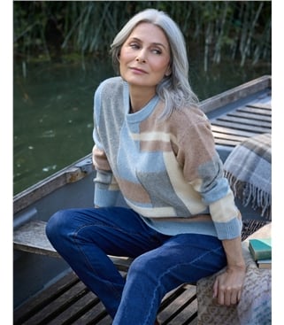 Square Colour Block Jumper