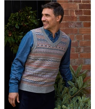 Lambswool Fairisle Slipover