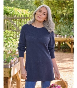 Cable Yoke Tunic