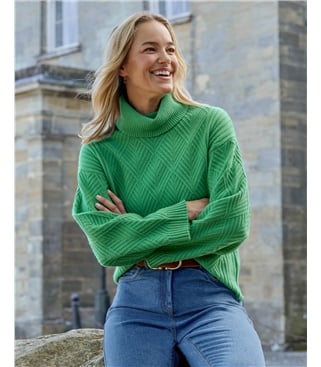Polo Neck Jumper