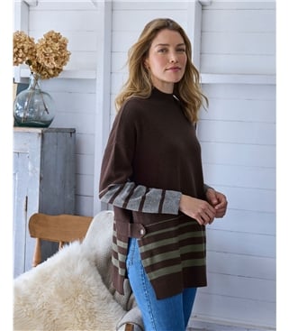 Stripe Tabard Jumper